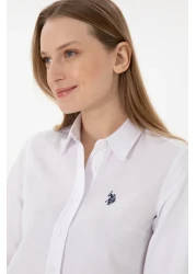 U.S. Polo Assn. White Long Sleeve Women's Shirt 50297002 -Vr013