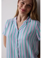 Penti طقم بيجامة بون فيفانت وبنطلون أرجواني