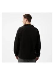 Tommy Hilfiger Tommy Jeans Badge Teddy Men's Black Shirt