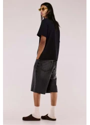 H&M تي شيرت فضفاض مطبوع