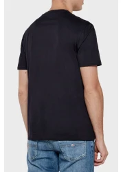 Armani Exchange تي شيرت رجالي برقبة دائرية من Armani Exchage - 100% قطن، مقاس عادي XM 000327 AF10364 UB101