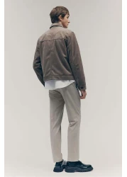 H&M بنطلون Slim Fit مصمم خصيصًا