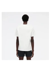 New Balance Men's White T-Shirt - Mt41514