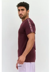 Nike Men Sportswear Fit Short Sleeves Outdoor T-shirt, Dark Brown