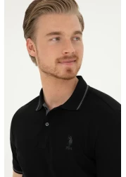 U.S. Polo Assn. Men's Black Basic T-Shirt -50284631-VR046
