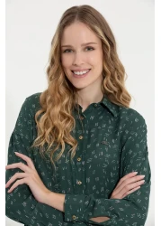 U.S. Polo Assn. Women's Green Shirt