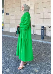 lamelif فستان إليكا صيفي أخضر