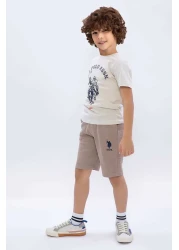 U.S. Polo Assn. بدلة برمودا للأولاد