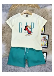 krm kerem bebe بدلة الصبي الصيفية الجديدة من القطن الممشط