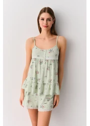 Suwen طقم بيجامة شورت كاتالينا