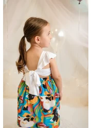 ministok فستان ملون