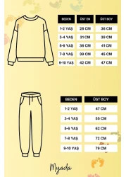MYADA Premium National Duck Printed Bottom Top Kids Suit 22466