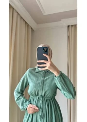 PARQAURA Summer Hijab Wrap Dress