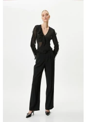 Koton بلوزة سوداء نسائية