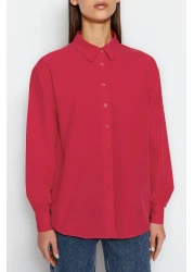  Collection Pomegranate Flower Loose Fit Woven Shirt Twoaw20Go0107