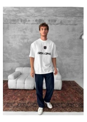 SENTİNEL WEAR Barça Embroidered T-Shirt (Travis Scott Special Design)