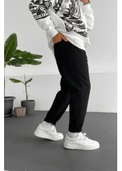 NO61 MAN Bouyfriend Black Color Comfortable Fit Jeans