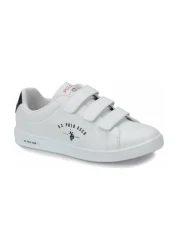 U.S. Polo Assn. حذاء رياضي أبيض للأطفال