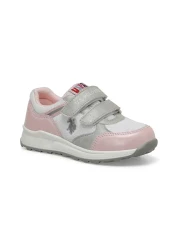 U.S. Polo Assn. White Esalte Girl's Sports Shoes