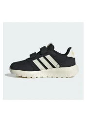 adidas حذاء رياضي للأطفال Run 60s Core Black Off White Utility Yellow IE6436