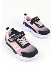 Özay ayakkabı Children's Black-pink Anatomical Sole Casual Sneakers