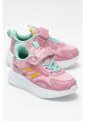 Liger Children's Velcro Smart Lacing Sports Shoes Pink - Green