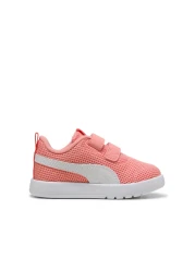 Puma Courtflex V3 Puma Wh Mesh Inf Pink Fruit - Stylist Shoes