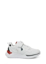 U.S. Polo Assn. U.S. Polo Assn. Boy's White Color Sneaker