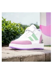 PATİK BEBE Girl's Basket Model Adhesive High-top Unisex Sports Shoes