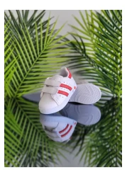 elma bebe Lighted Orthopedic İlkadım Velcro Lightweight Comfortable Daily Unisex Girls Boys Sneaker Sports Shoes