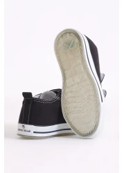 Tonny Black Children's Unisex Black Lighted Velcro Sports Shoes Tb997