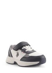 U.S. Polo Assn. Us Polo Assn Boy's Lery 4Pr Sports Shoes White-Navy 101897425