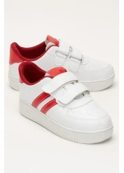 Liger Kids Sneaker - Sport Shoes Red-White