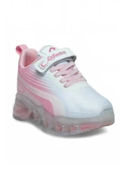Lafonten White Pink Girl's Summer Sports Shoes