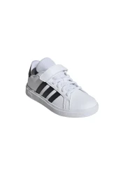 adidas Grand Court 20 El Unisex Kids White Casual Shoes Unisex Kids Ls Shoes Ih5529