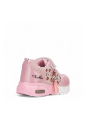 NS Little حذاء رياضي بناتي، ميلودي، وردي فاتح