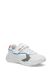 Kinetix KENLY 4FX White Boy's Sports Shoes