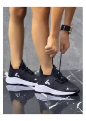 homiro Unisex Children's Sneakers - Black-white, Lace-up