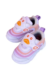 Cicimo baby baby white colorful luminous sole lightweight orthopedic velcro sneakers