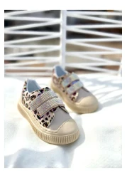 Görkem bebe ayakkabı ve tekstil Girl's Anatomic Thick Sole Velcro Sneaker Sport Walking Shoes