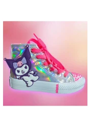 LİASSHOES حذاء رياضي للأطفال من السيليكون بسحاب جانبي من Holo Kuromici