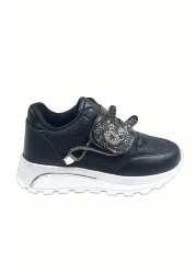 welissa Stone Decorated Sparkling Wedge Sole Children's Sports Shoes