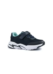 Vicco Original Boy's Summer Lighted Navy Blue Orthopedic Sole Breathable Banded Sports Shoes