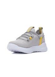 Nstil Casual Children's Sports Shoes Flexible Knitwear Rubber Laced Comfortable Light High Sole Sneaker 4017