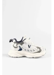 Vicco Vi̇cco Tag Boy's White Phylon Sports Shoes