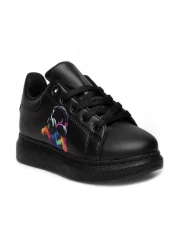Celira Mdl Black Casual Girl's Sneaker Sneakers