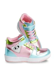 Denokids Hologram Girls Pink Sneakers Sports Shoes