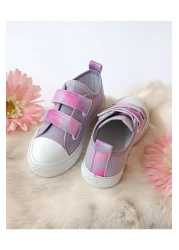 Hodore Toffy Lilac Lighted Kids Sneaker Shoes Orthopedic Sole