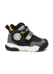 Vicco Sumo Lighted Orthopedic Baby Boots Kids Boots Black