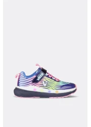 Vicco Maggie Navy Blue Lighted Girl's Sneaker